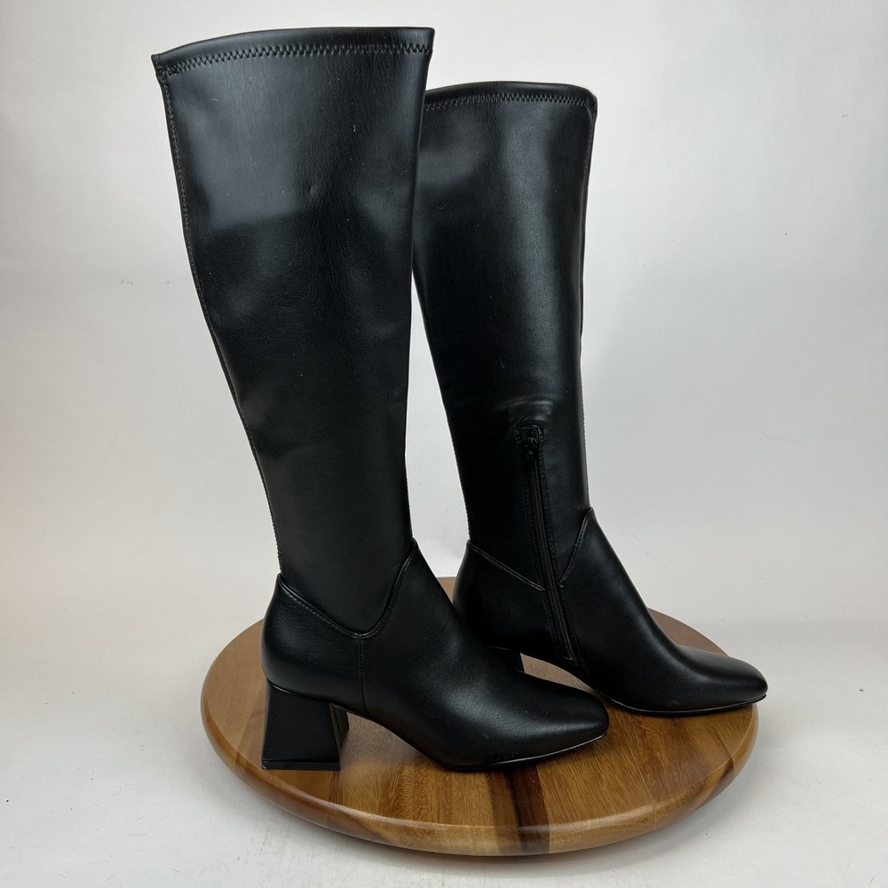 New Womens‎ Chinese Laundry Dario Softy Street Black Riding Boots Size 6 M NWOB